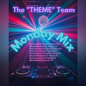 🩷🩵💚The Theme Team Monday Mix Flyer with Leyre 🩷🩵💚